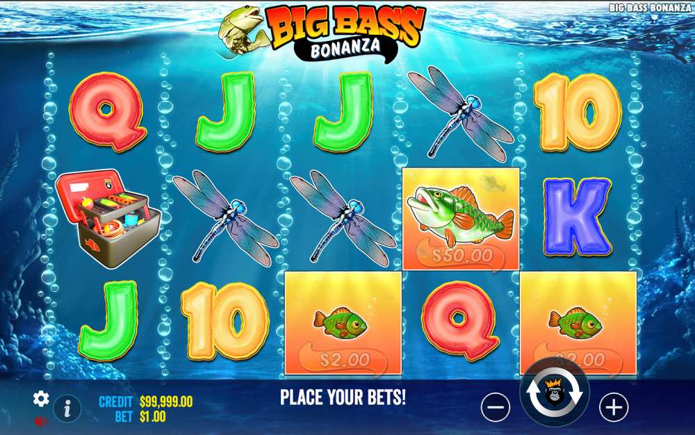 Big Bass Bonanza gameplay