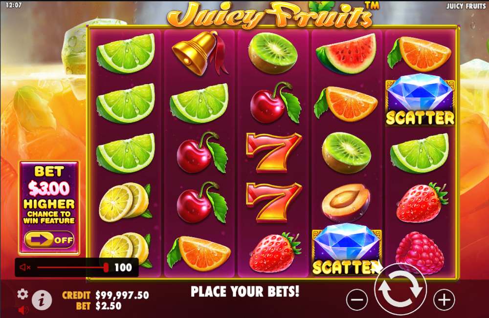 Juicy Fruits gameplay