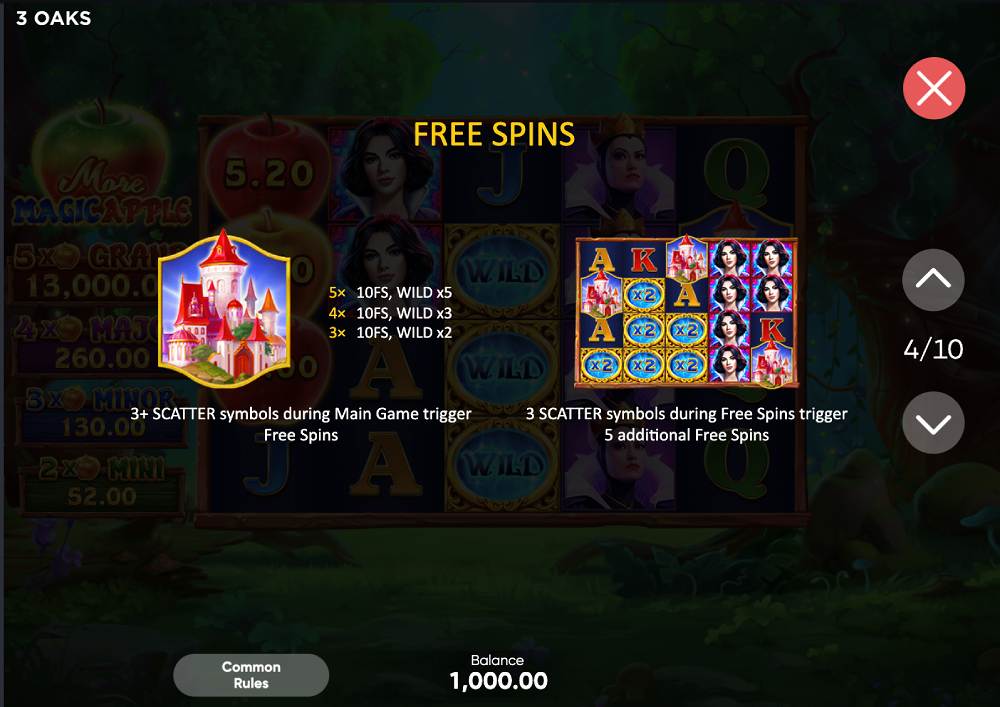 Free Spins More Magic Apple