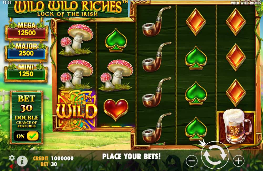 Wild Wild Riches gameplay